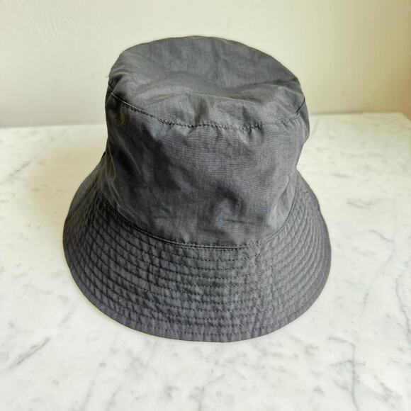 Wild Fable Black Nylon Bucket Hat Drawstring One Size - Picture 1 of 4